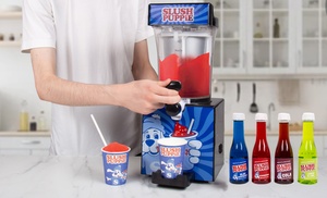 Slush Puppie Machine with Four Syrups