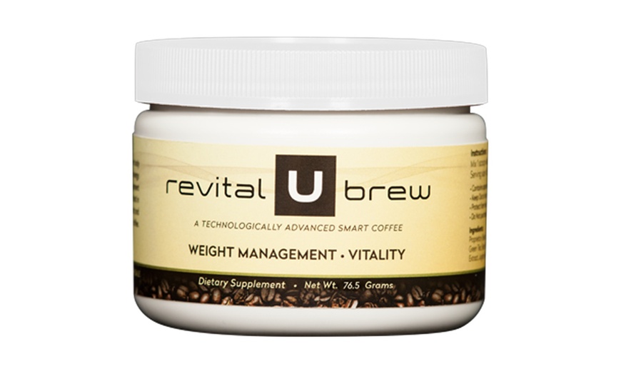 Image 1: Revital U Weight Management Coffee