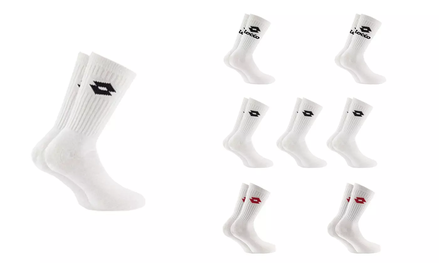 8, 12 o 16 paia di calze in cotone Lotto