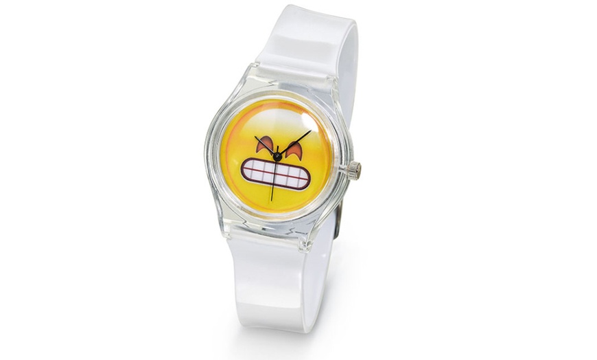 Image 2: Unisex Emoji Watch