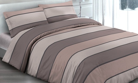 Completo lenzuola o copripiumino disponibile in 4 colori e 3 misure