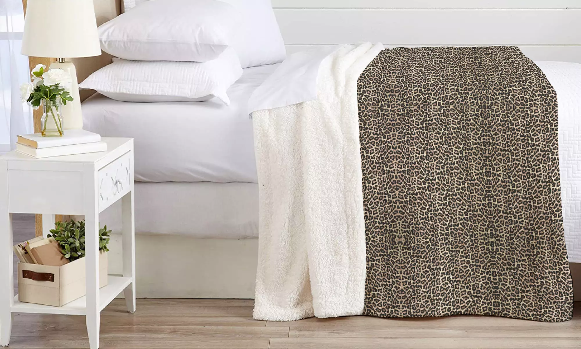 Warme Sherpa-Decke „Vermont“