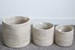 Three Pack Seagrass Planter Basket - Image 6