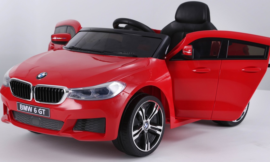 Image 10: BMW 6 GT-Style Kids' Electric Ride-On-Car