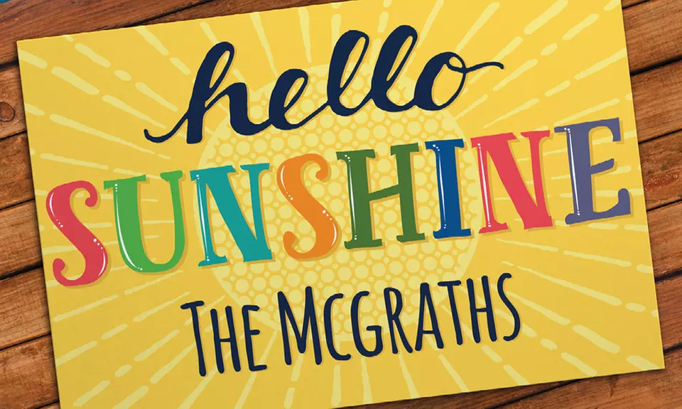 One or Two Personalized Doormats from Personalized Planet (Up to 50% Off) - Second Medium