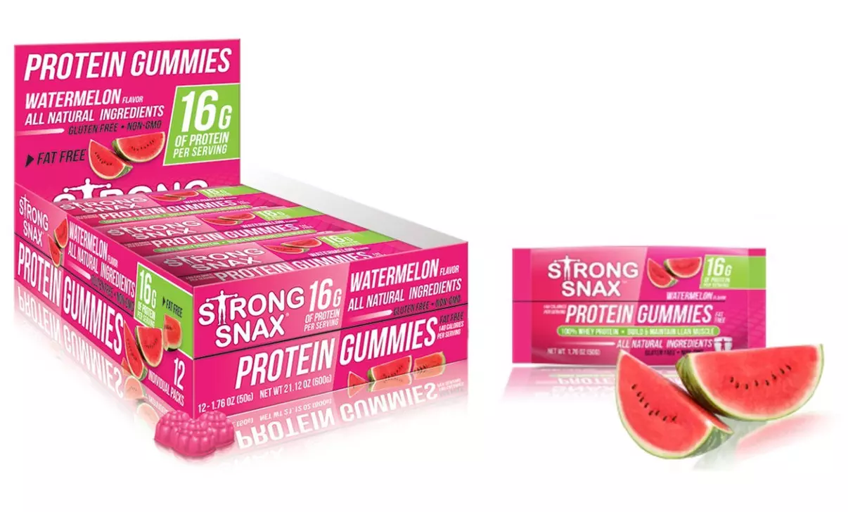 Strong Snax Protein Gummies (12-Pack) - Second Medium