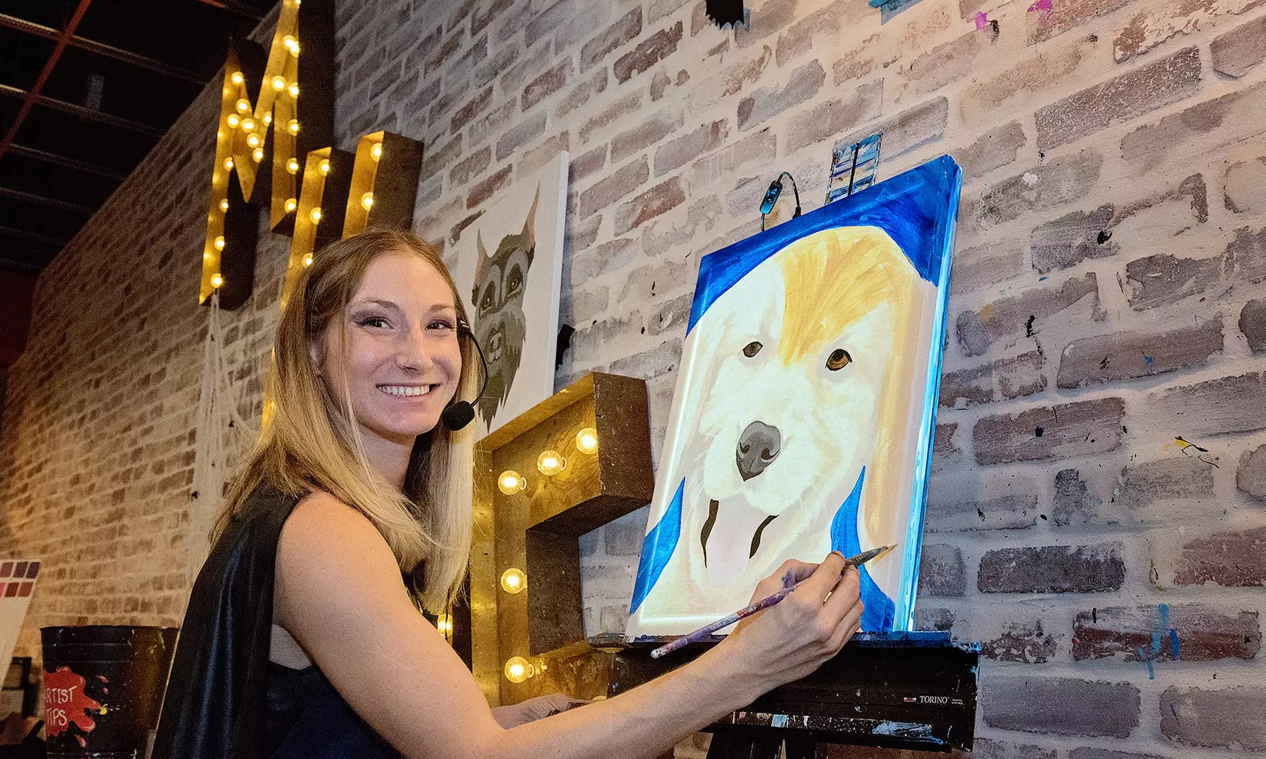 Painting Class for One or Two; Valid Monday-Thursday