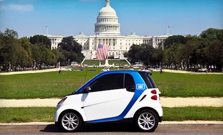 $17 for Car-Sharing Registration and 60 Minutes of Driving to car2go (Up to $56 Value) - Primary Image