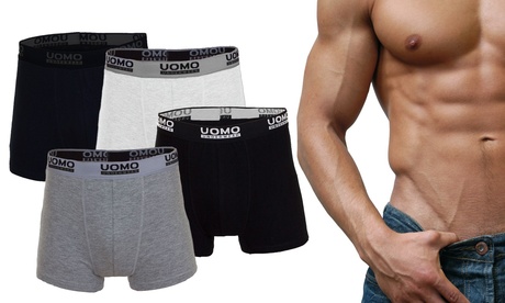 Set da 6 o da 12 boxer per uomo disponibili in vari colori e taglie