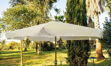 Ombrellone da giardino Moon rotondo con diametro 270cm