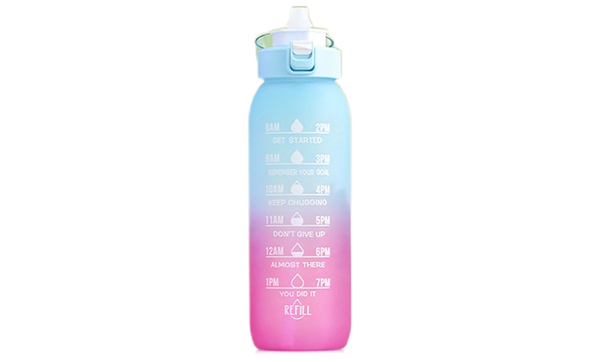 Image 14: 700ml or 1L Water Bottles with Seven Fruit Fragrance Rings