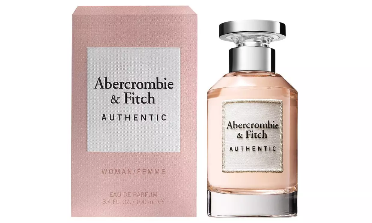1 ou 2 eaux de parfum 100 ml pour femme, collection "Authentic Woman" de Abercombie & Fitch, livraison offerte - Primary Image