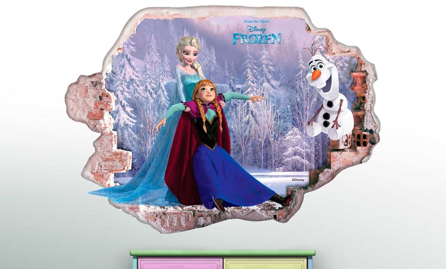 Image 8: Disney's Frozen Vinyl Wall Decals