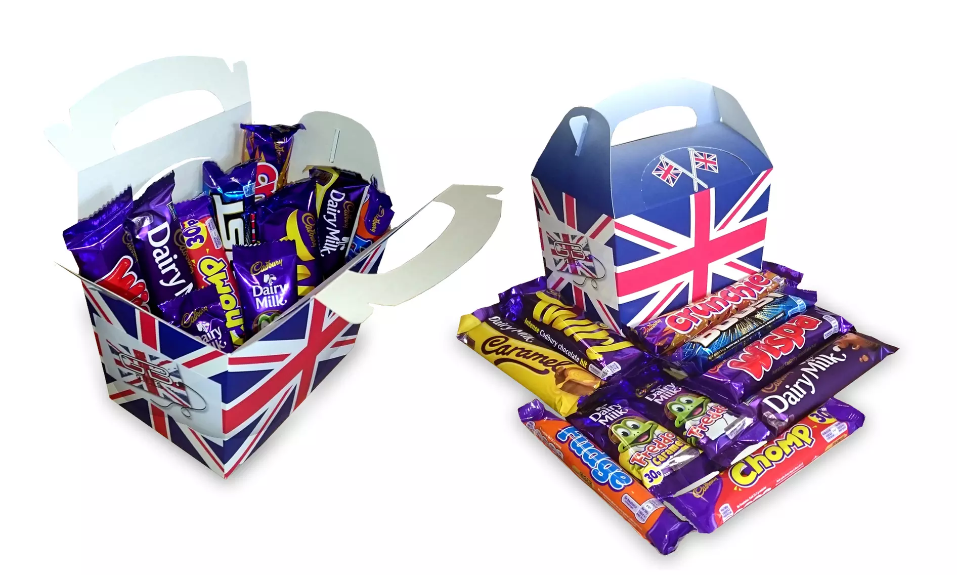 One or Two Cadbury Selection Boxes of 10 Full-Size British Chocolate Bars - Primary Image