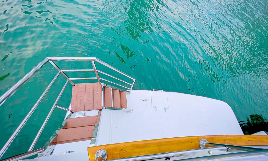 Image 3: Two-Hour Sunset Cruise on a 70ft Yacht with BBQ and Iconic Dubai Views