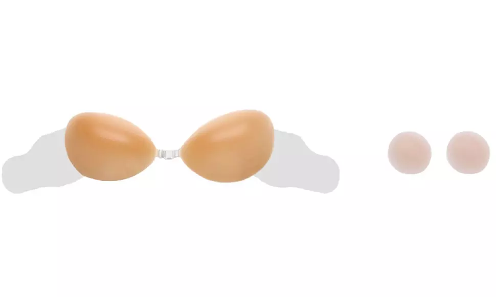Silicone Shaping Bra and Nipple Covers - Second Medium