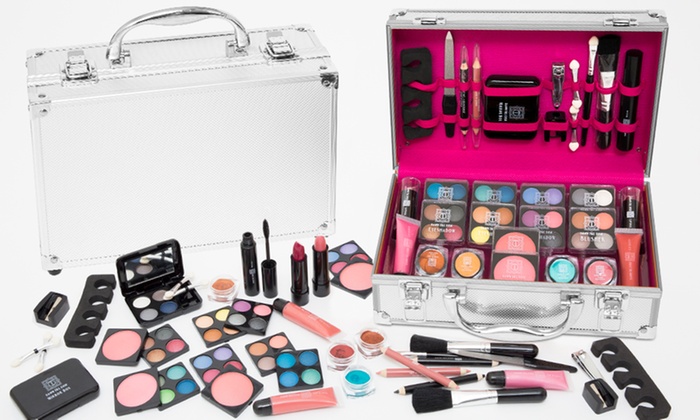 river island make up vanity case