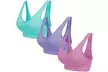 3-, 6- or 9-Pack Blu Apparel Seamless Comfort Bras - Second Medium