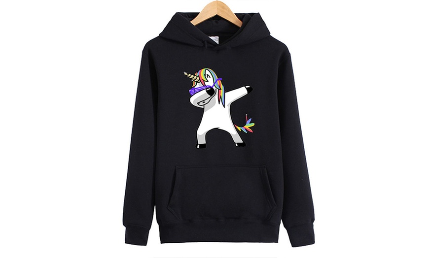 Image 3: Damen-Pullover mit Einhorn