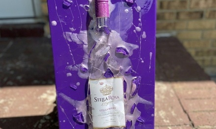 Broken bottle art work course for 1 person - Broken Bottle Studios