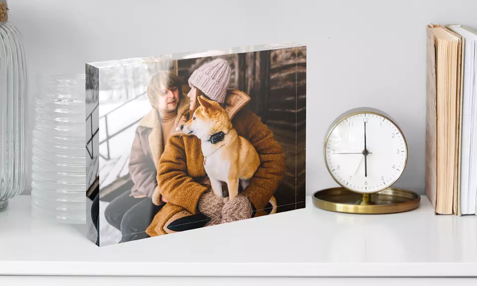 1 ou 2 blocs photo en plexiglas sur le site Photo Gifts