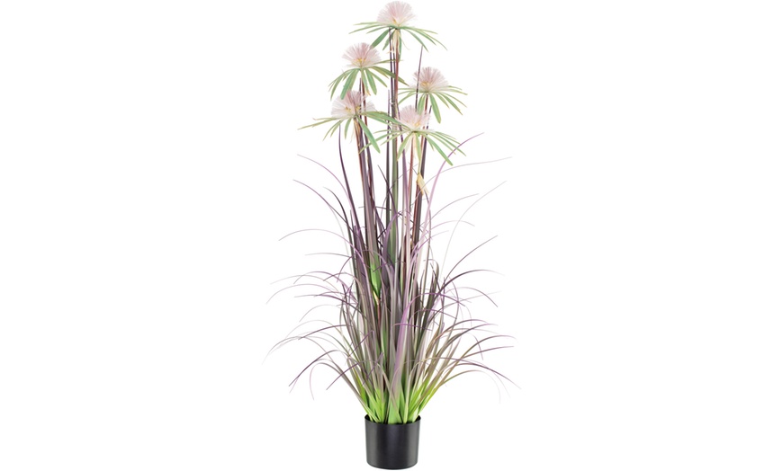 Image 3: Artificial Plume Grass Plant