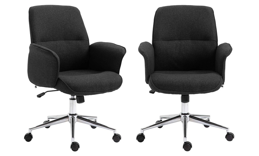 Image 9: HomCom Vinsetto Office Chair