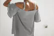 Women's Strappy Cold Shoulder Top - Image 3
