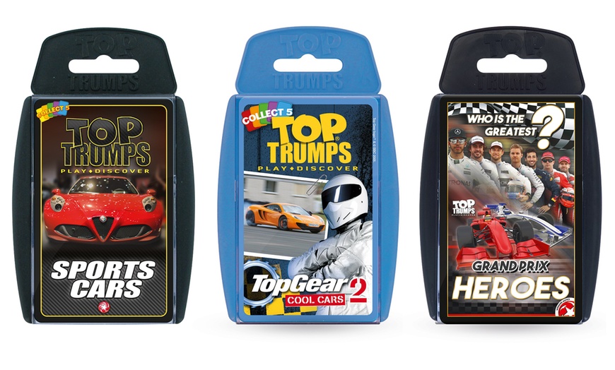 Image 1: Top Trumps Cars 3-Pack Bundle