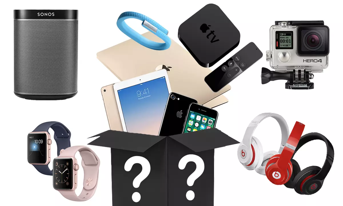 Mystery Gadget Giftbox with a Chance to Get a Macbook, iPhone 7, Beats, Apple Watch, iPad - Primary Image