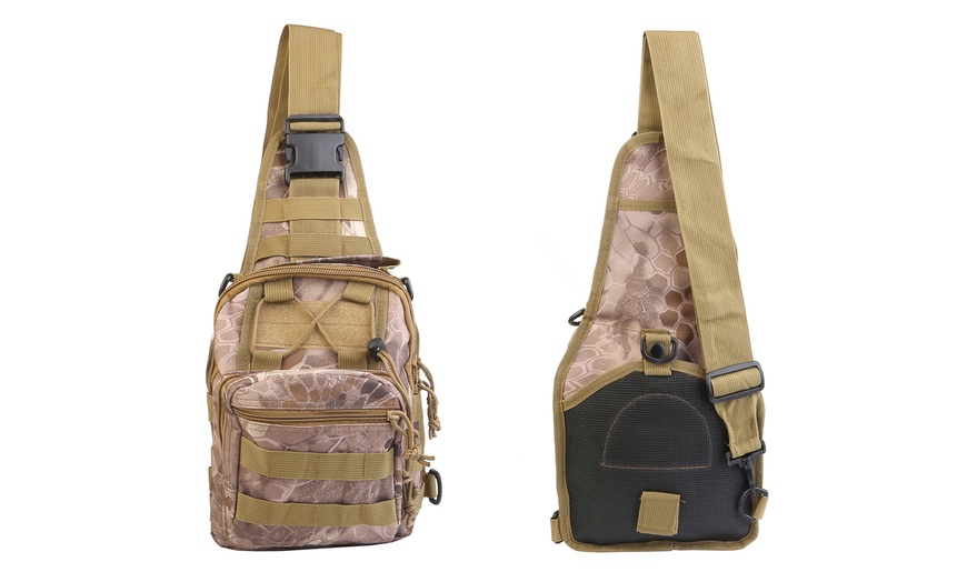 Image 6: Military Sling Backpack