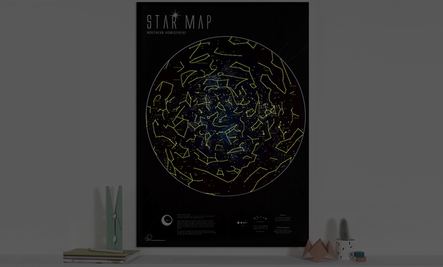 Image 9: Glow-in-the-Dark Map