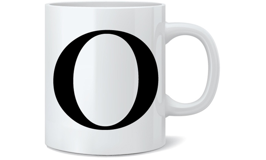 Image 17: Alphabet Letter Mug