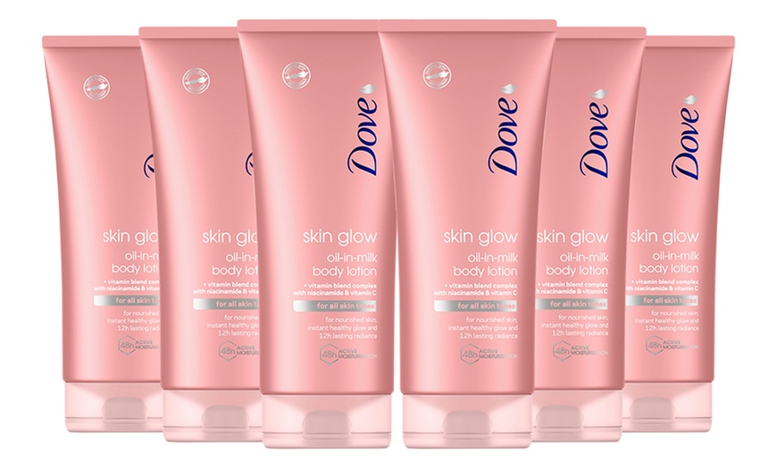 Image 3: Dove Oil-in-Milk Body Lotion 200ml Three- or Six-Pack