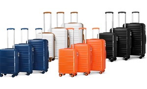 Set of One or Three Kono ABS Suitcases