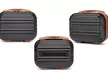 1x oder 4x KONO Reisekoffer bzw. Kosmetikkoffer in Grau/Braun oder Schwarz/Braun - Second Medium