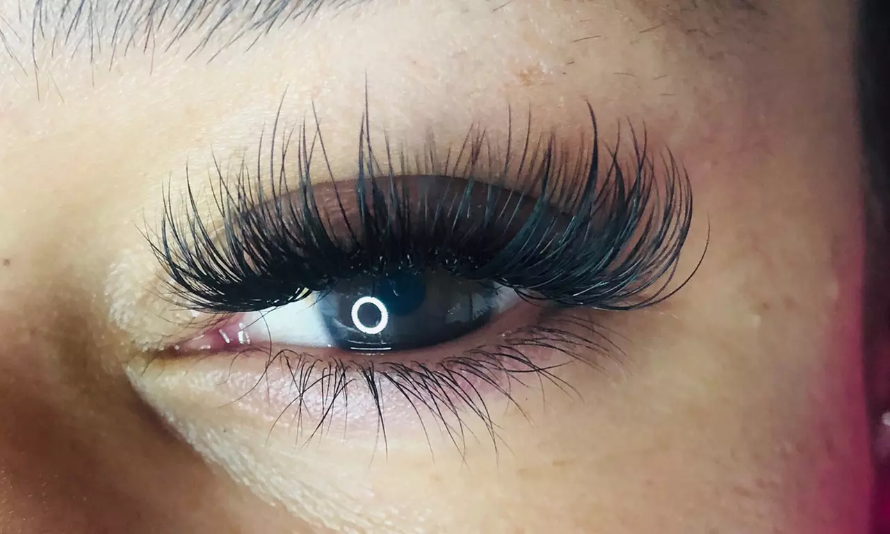 Full Set of Volume Eyelash Extensions with Optional Touchup at Skylash Studio (Up to 38% Off) - Primary Image