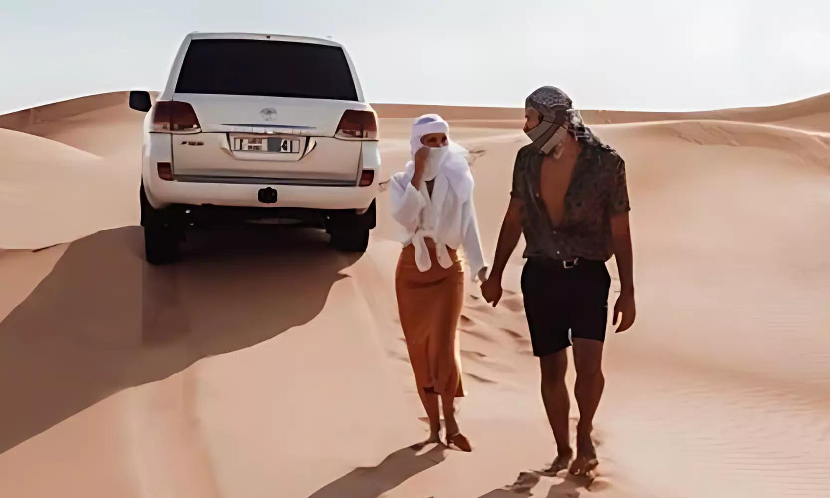 Abu Dhabi Desert Safari w/ Central/Home or Hotel Pickup, Dinner & More