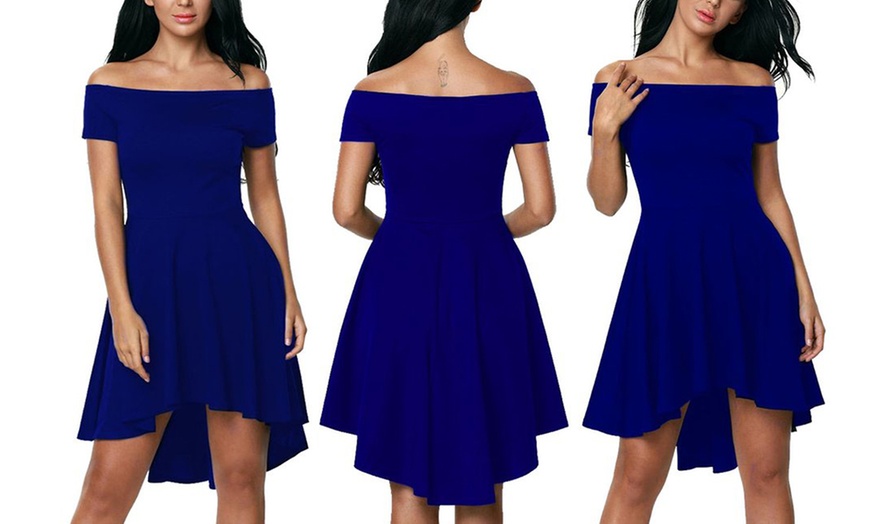 Image 2: Midi Skater Dress