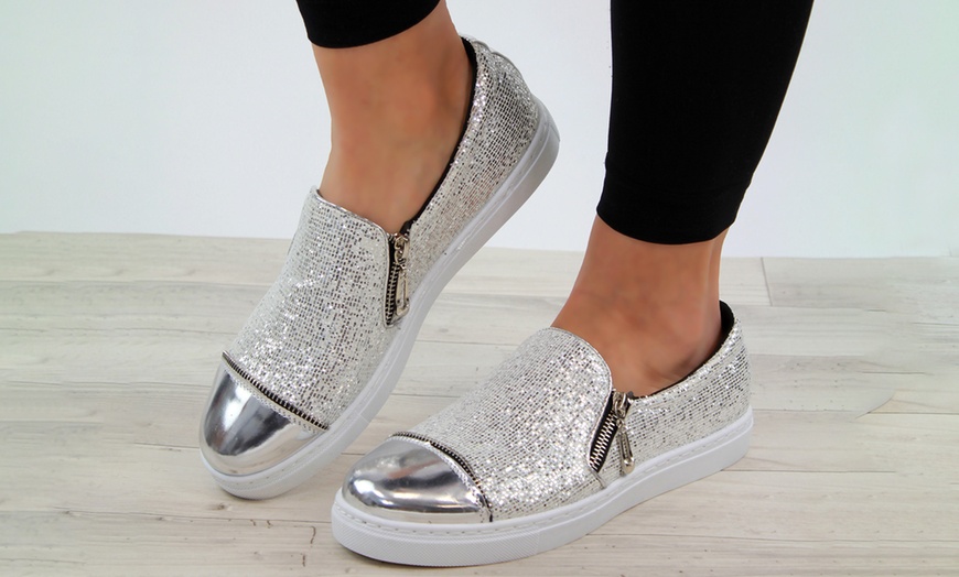 Image 3: Women's Glitter Pumps