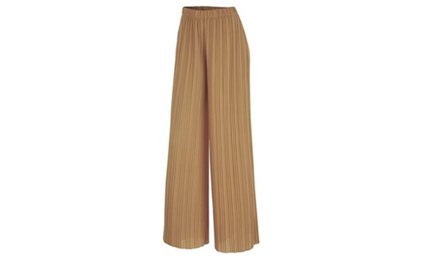 Image 2: Women's Pleated Trousers