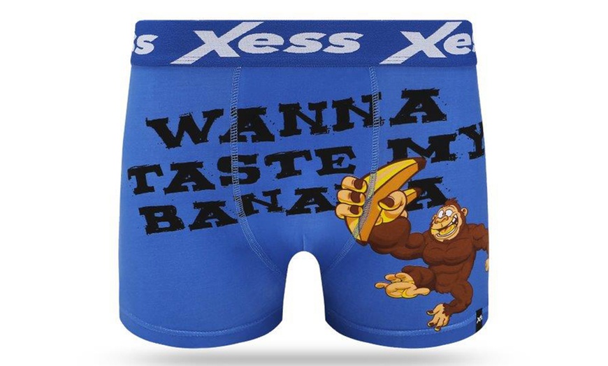 Image 25: Men's Novelty Boxers 3-Pack