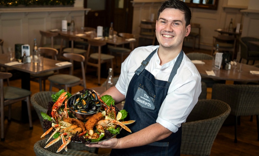 Image 10: Sustainably Sourced Seafood Dishes in the Heart of the Highlands