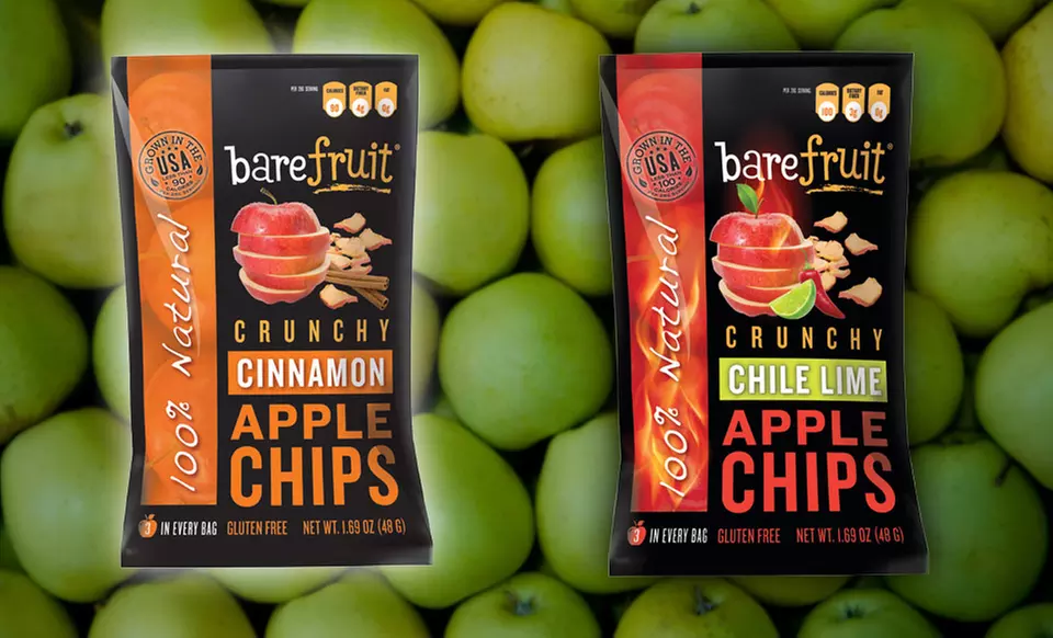 $21.99 for a Bare Fruit Flavored Apple Chips 10-Pack (48g) ($23.85 List Price). Multiple Flavors. Free Shipping. - Second Medium