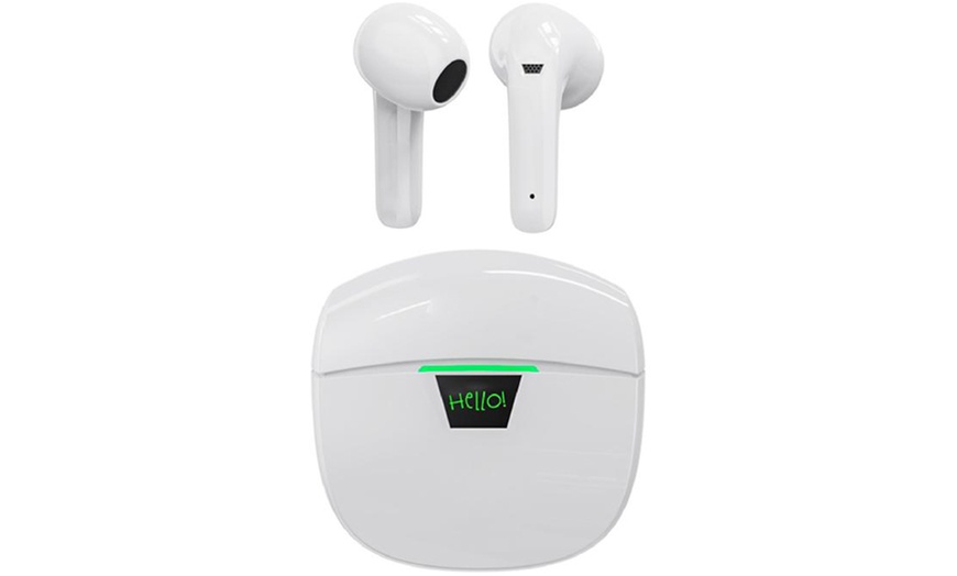 Image 9: TWS Wireless Bluetooth Noise Reduction Headphones