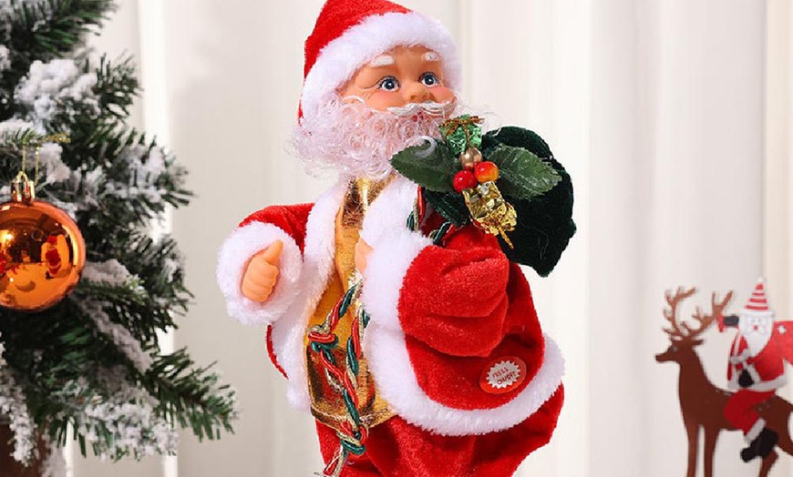 Image 5: Electric Dancing Santa Doll