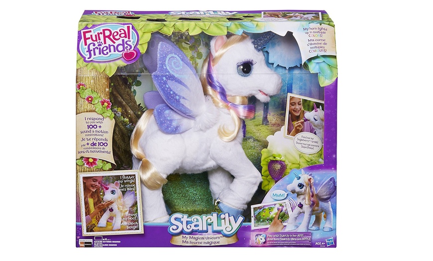 Image 8: Hasbro StarLily Magical Unicorn