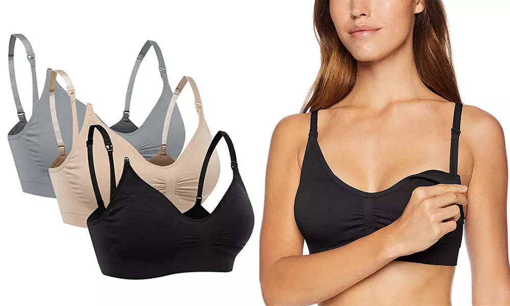 Lot de 3 brassières d'allaitement - Primary Image