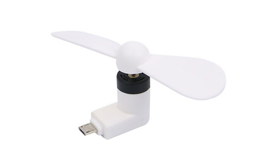 Image 2: Smartphone USB Fan