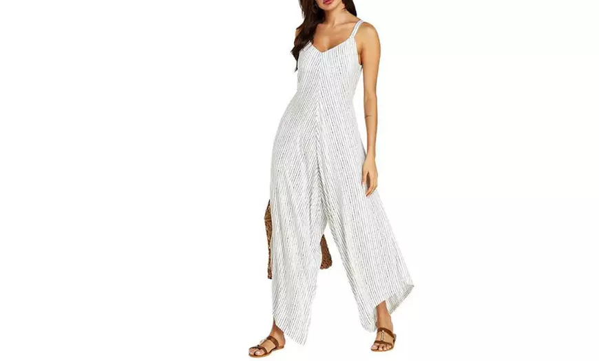 Image 4: Gestreepte jumpsuit voor dames